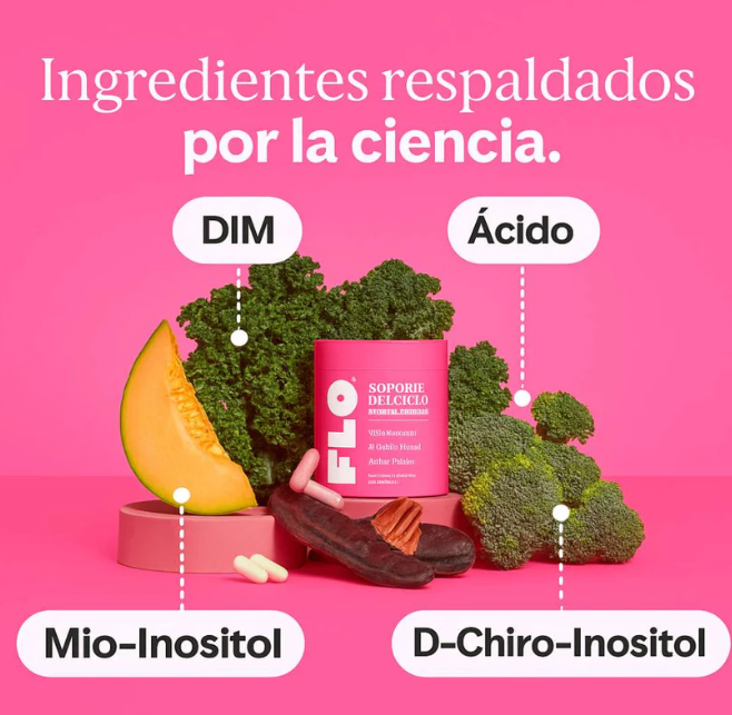 CicloFLO™ Suplemento Natural para Regular el Ciclo Hormonal Femenino