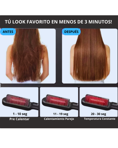 ByeFrizz™ - Cepillo Alisador Cuida, Peina y Alisa!