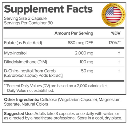 CicloFLO™ Suplemento Natural para Regular el Ciclo Hormonal Femenino